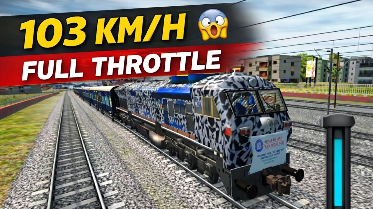 Reach Top Speed in 60 Seconds 🚆🔥 | Train Simulator