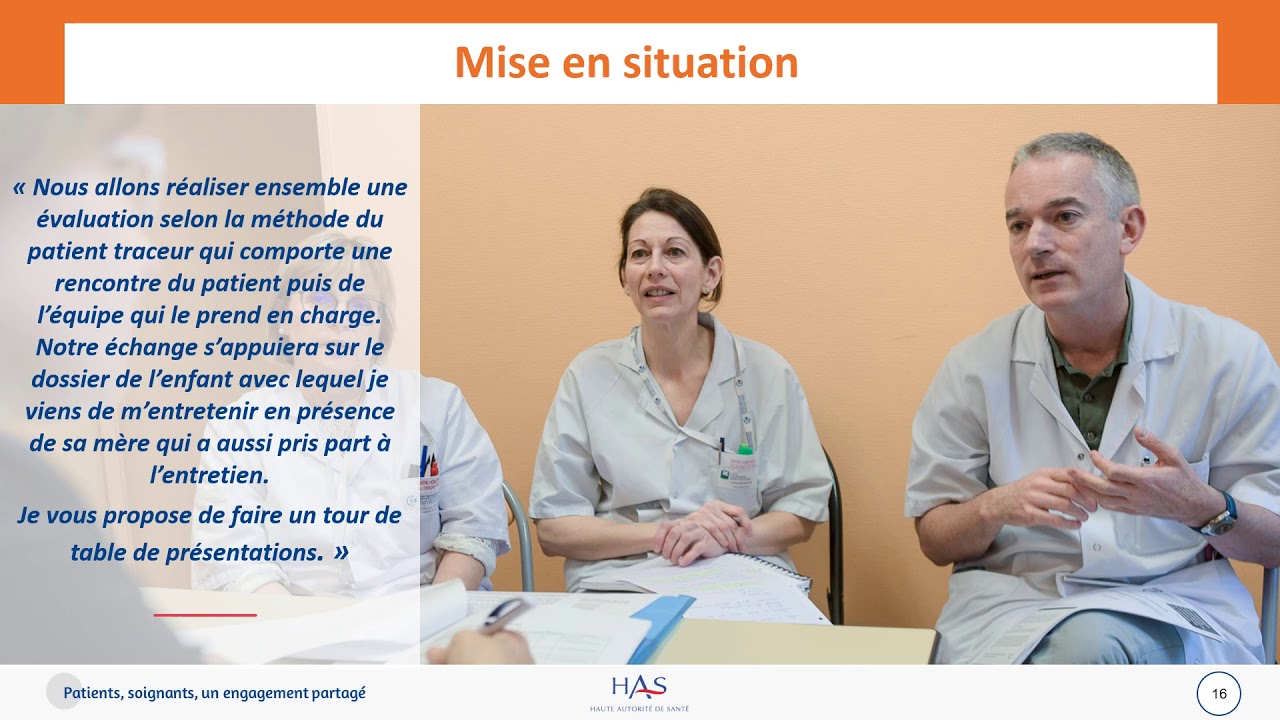 Module patient traceur