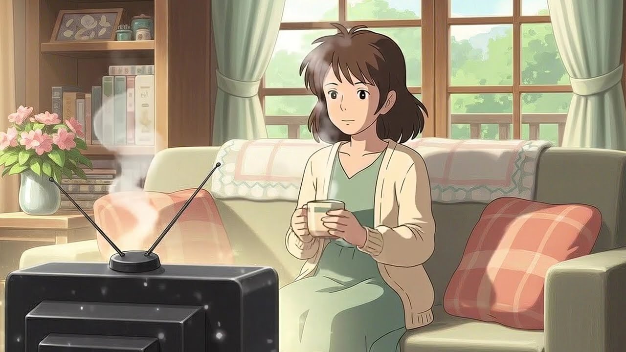 A Single Girl Living Life | Ghibli ASMR Video | Ghibli Silent Story