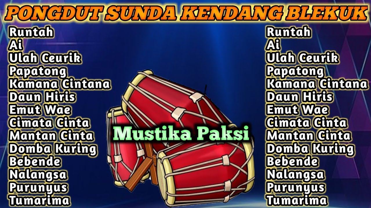 PONGDUT SUNDA KENDANG BLEKUK FULL ALBUM - RUNTAH - Ai || SUNDA JAIPONG