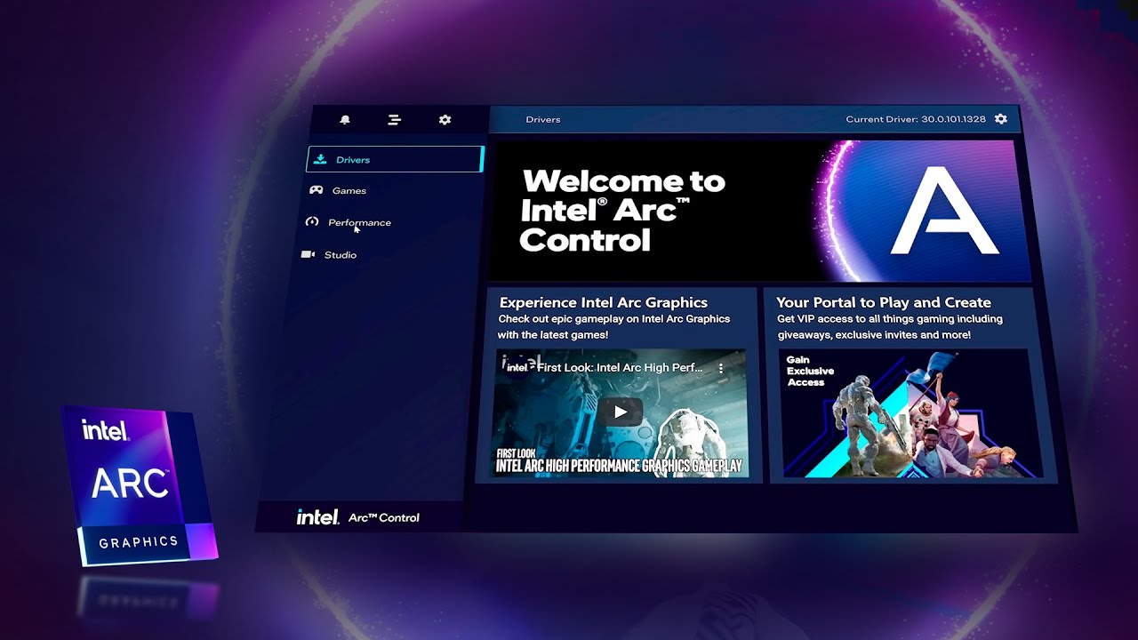 Welcome to Intel Arc Control | Features Overview