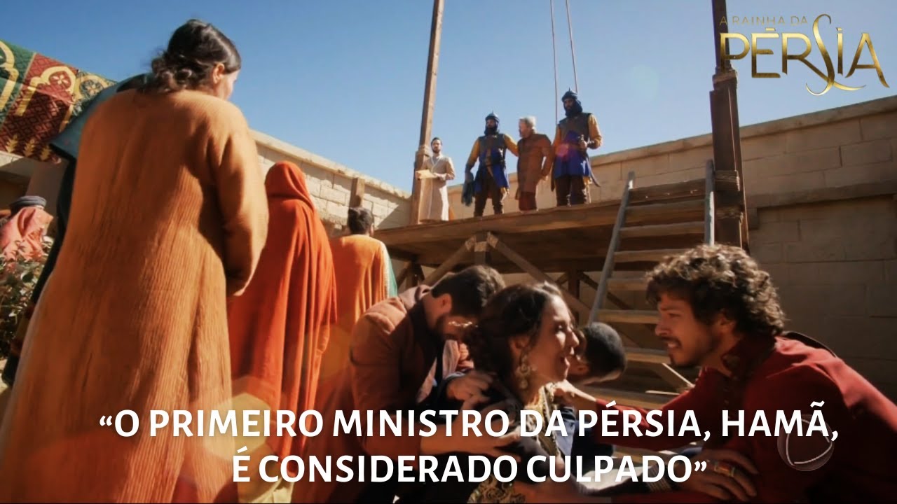 A Rainha da P&eacute;rsia | Ham&atilde; &eacute; executado na forca que ele construiu para Mordecai