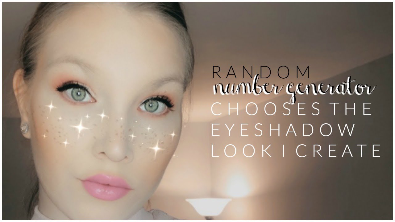 Number Generator Chooses my Eyeshadow Color / Makeup Geek Custom Palette / StyledByAnastasia