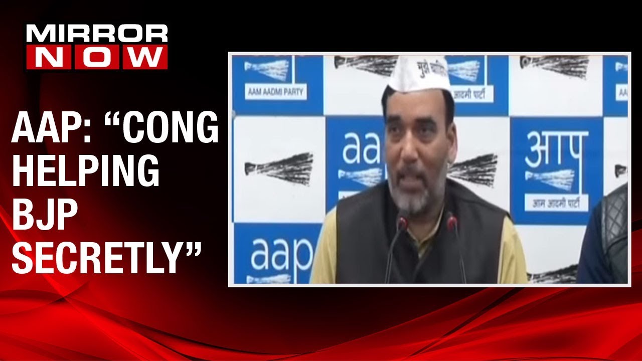 AAP addresses media after Congress rules out Cong-AAP alliance