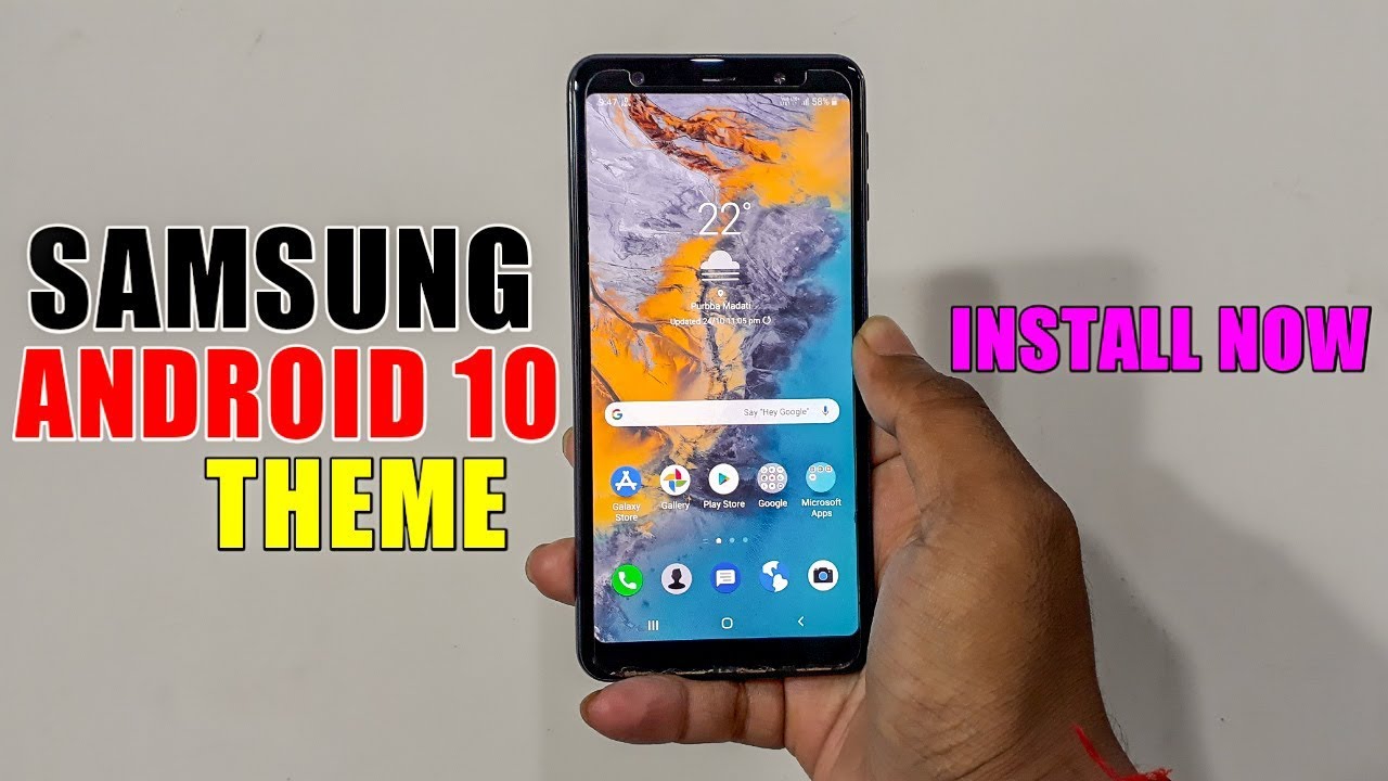 Samsung Android 10 Theme For All Samsung Devices | How To Download Paid Theme FREE !!
