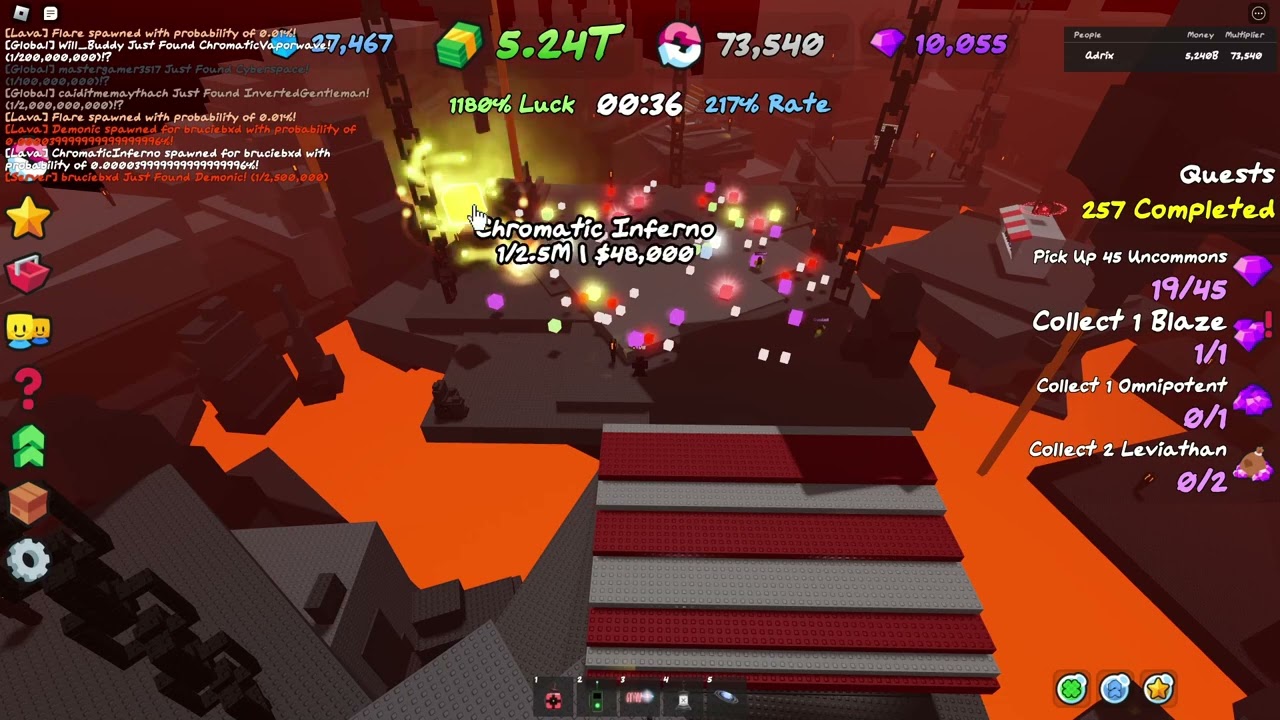Block Mayhem | Demonic and Chromatic Inferno (1 in 2,500,000 + 2,500,000)