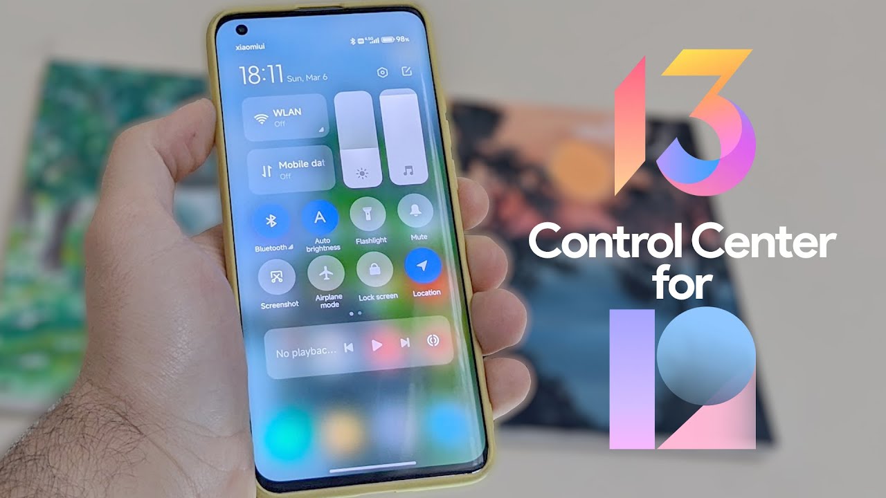 miui 13 control center || Install miui 13 control center ||