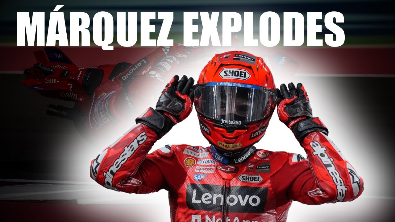 MOTO GP TODAY: MARC M&Aacute;RQUEZ EXPLODES WITH A BOMBSHELL STATEMENT THAT SHOCKS DUCATI