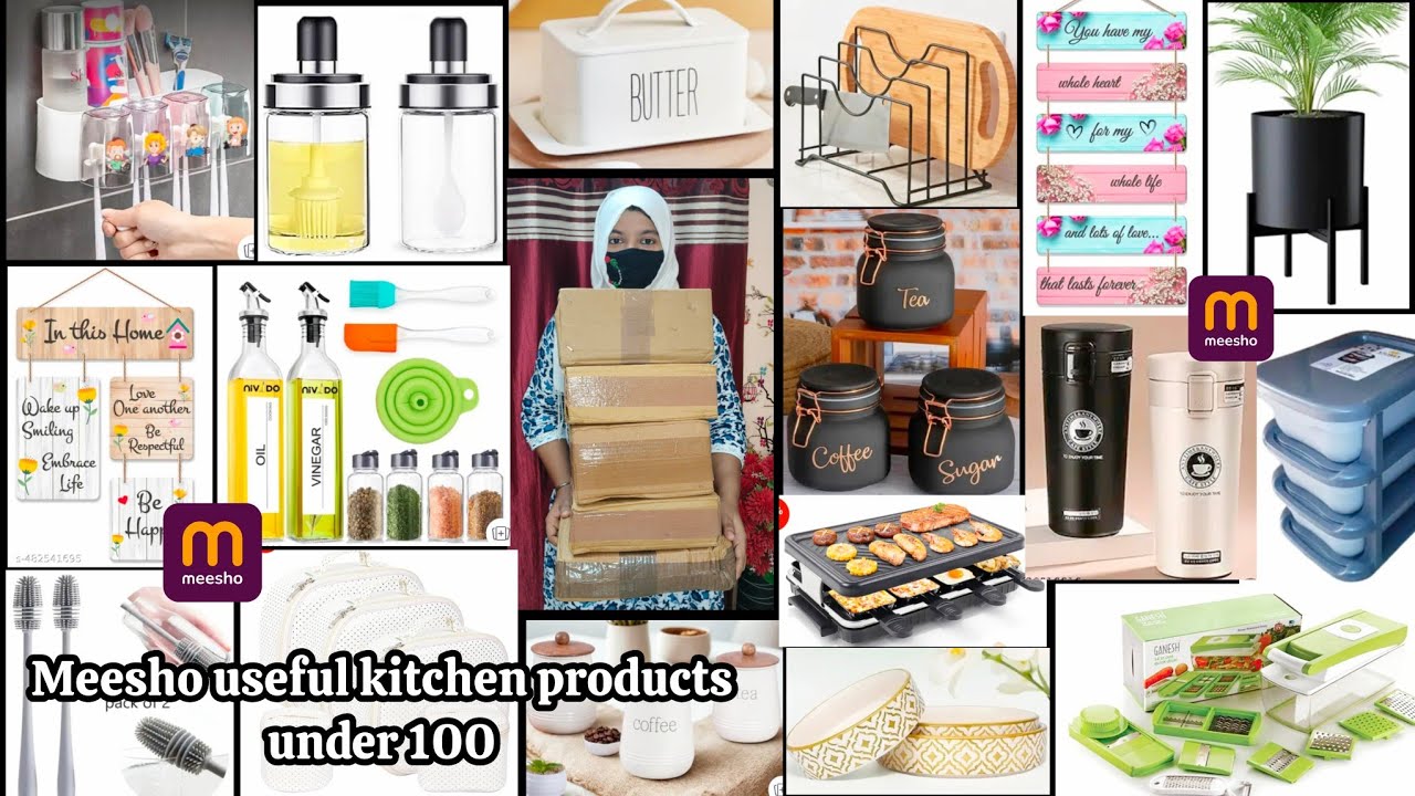Meesho kitchen finds under 100 | Low budget products | Unboxing & honest review | Meesho haul