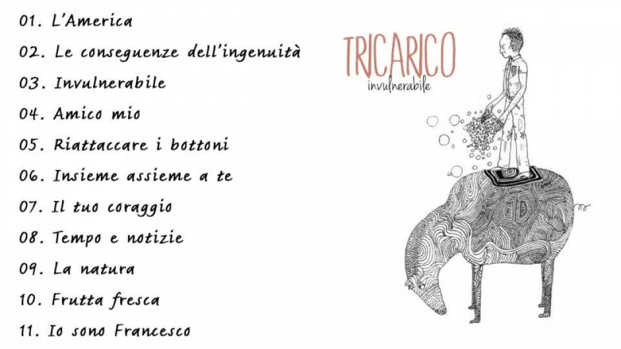 Francesco Tricarico - Invulnerabile (Full Album)