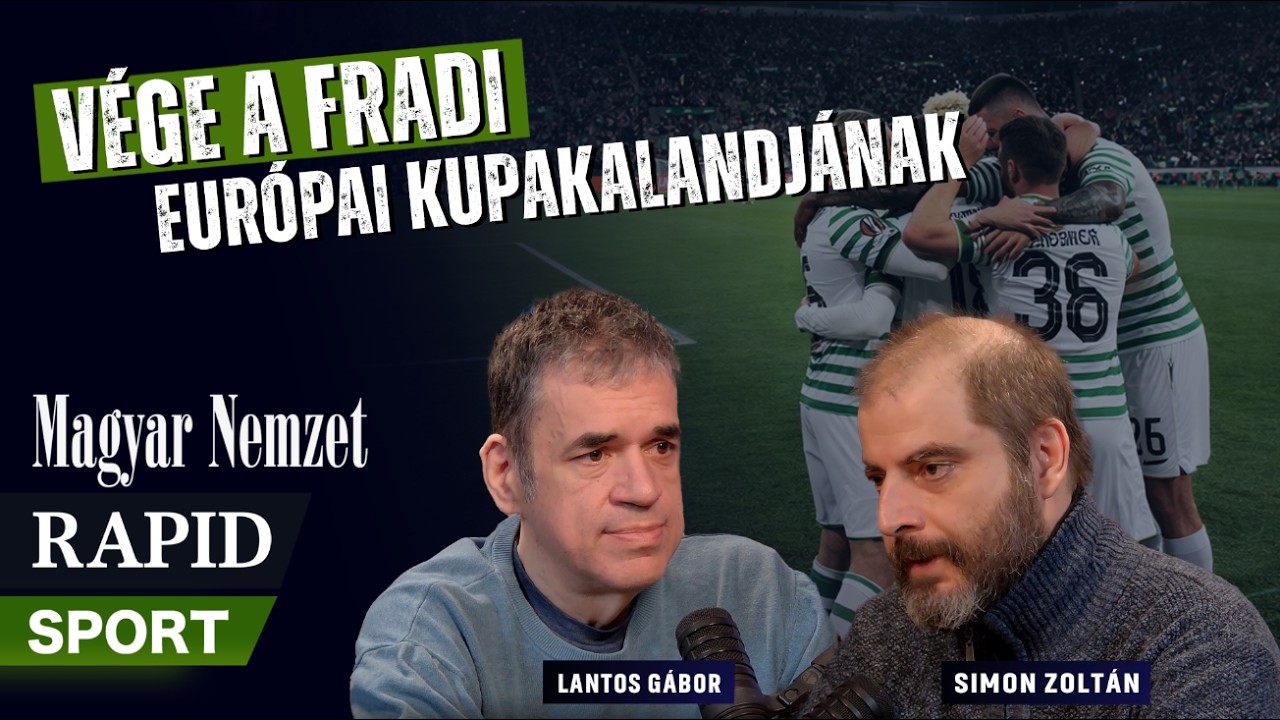Vége a Fradi európai kupakalandjának – Rapid Sport