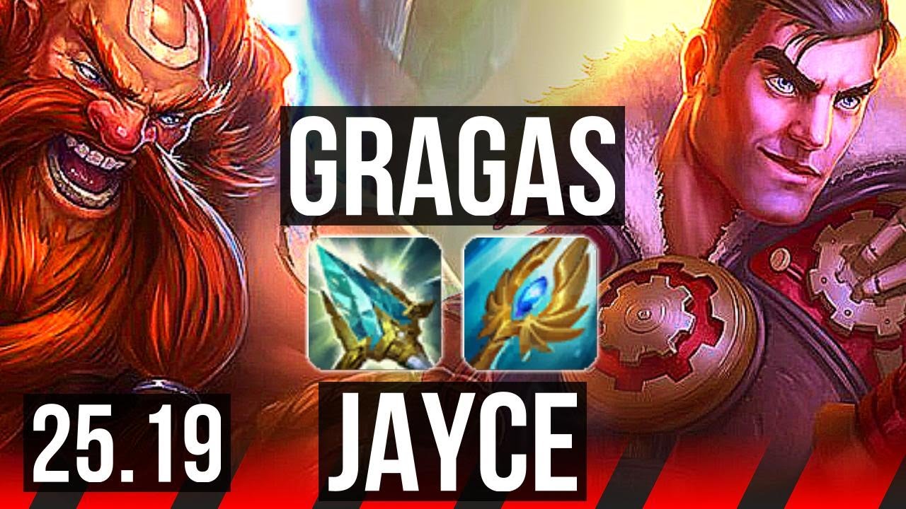 GRAGAS vs JAYCE (TOP) | 4/0/3 | KR Master | 25.19