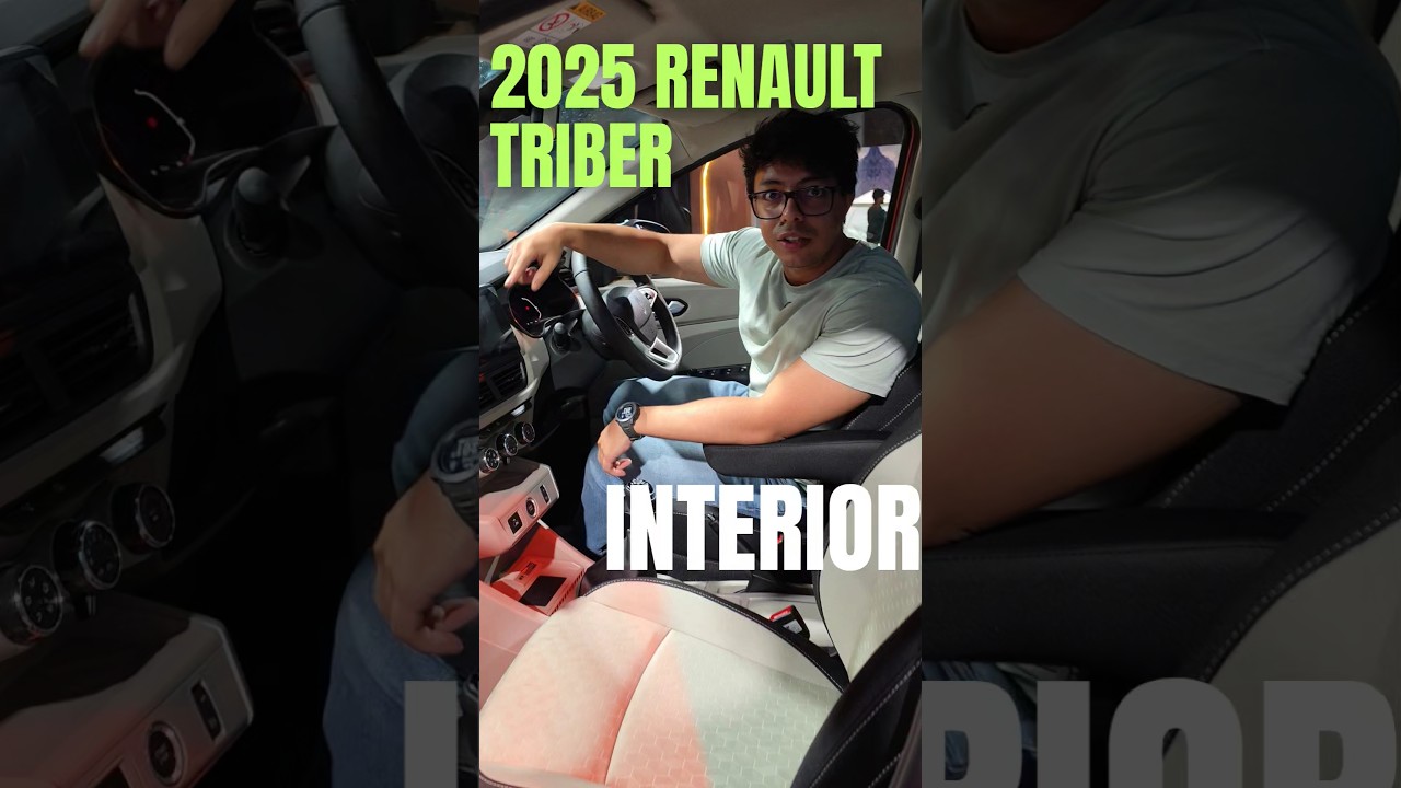 2025 Renault Triber: interior