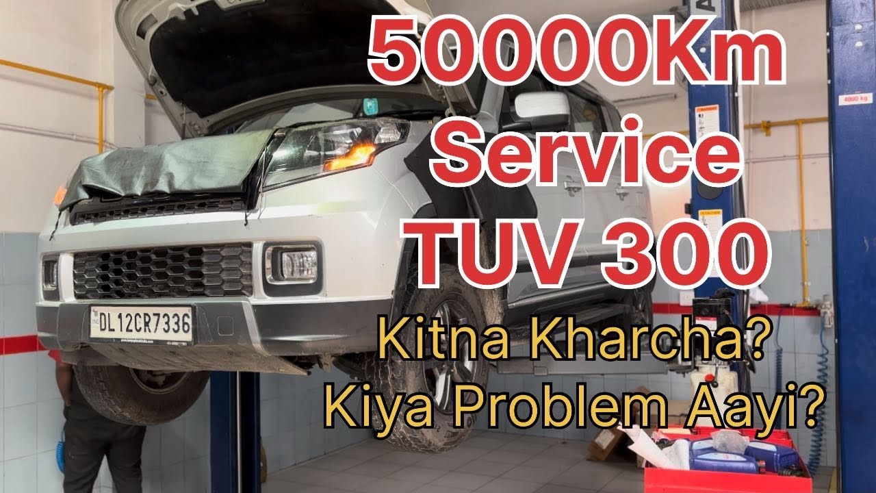 50000KM Service of TUV300.