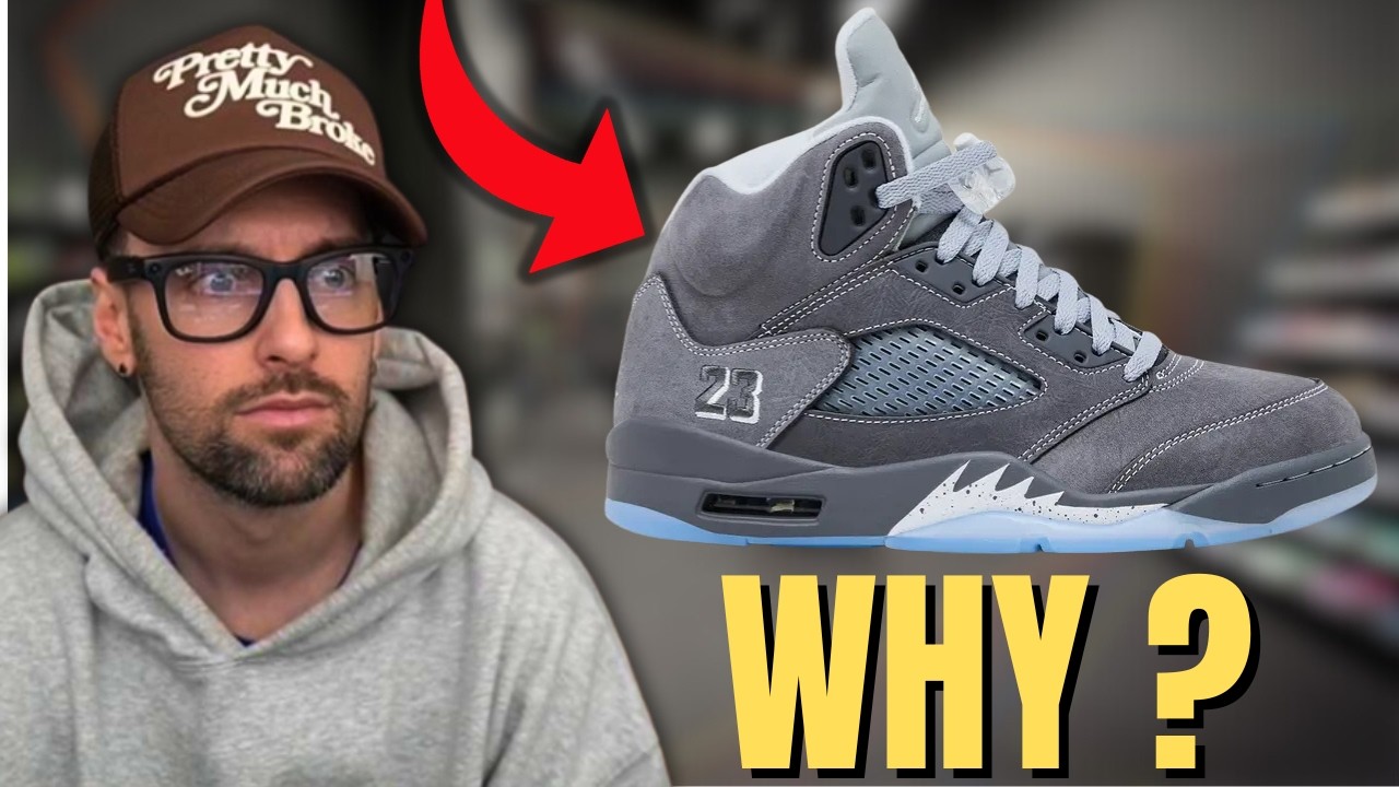 Почему кроссовки Jordan 5 Wolf Grey вызвали настоящий ажиотаж в кроссовочном сообществе