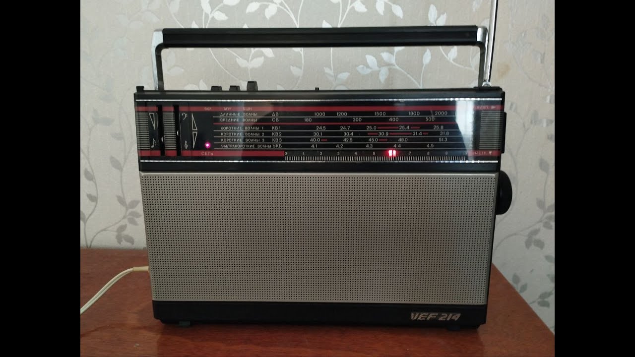 VEF-214. Проворачивается ручка настройки. Перестройка на FM и модернизация.