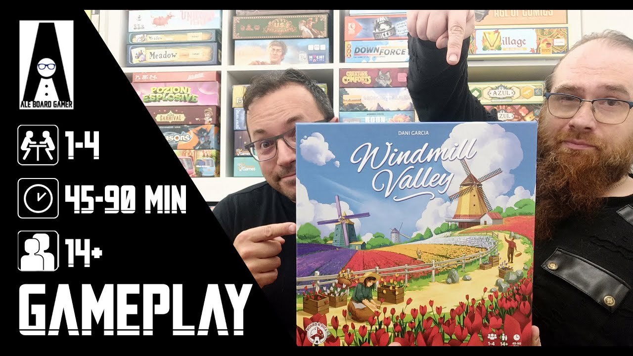 WINDMILL VALLEY [Gameplay] Rotelle, mulini e tulipani in un gioco strategico sfidante e divertente!