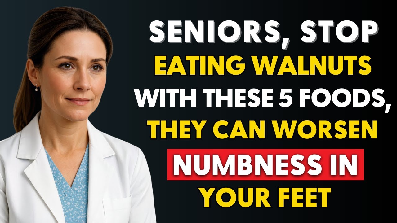 Seniors, Stop Eating WALNUTS With These 5 Foods &ndash; They Can Worsen Numbness in Your Feet