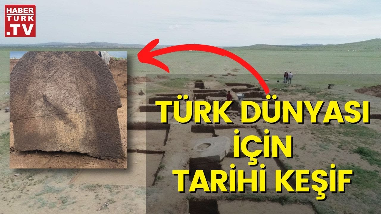 Moğolistan'da Göktürkler'e ait, 