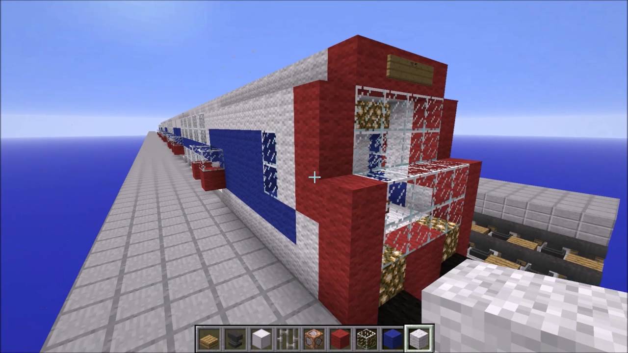 Un RER dans minecraft !