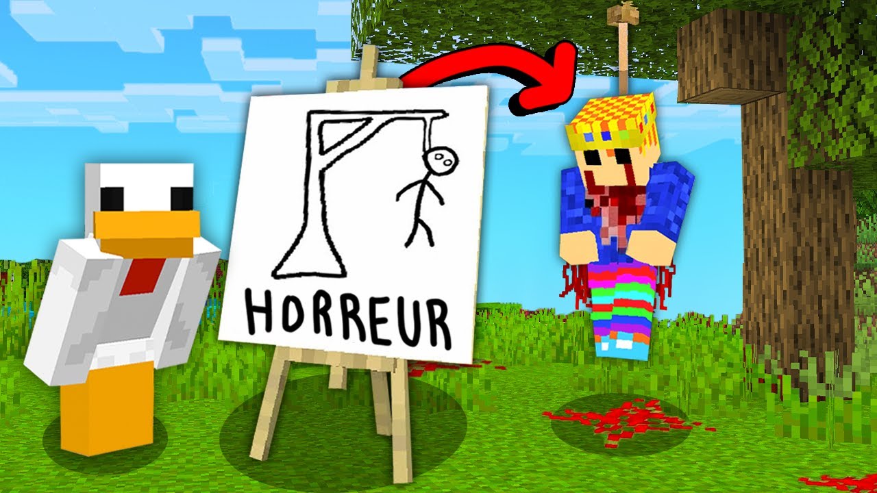 TOUT ce que je DESSINE devient RÉEL sur Minecraft..