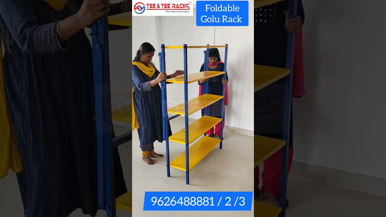 Foldable Golu rack | Kolu rack | Golu padi | Golu stand