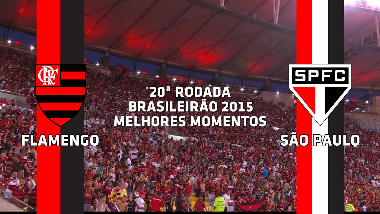 Melhores Momentos - Flamengo 2 x 1 São Paulo - Brasileirão - 23/08/2015