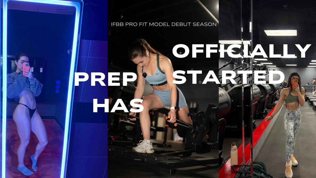 Glutes at NEW GYM | Locking in for PREP!!