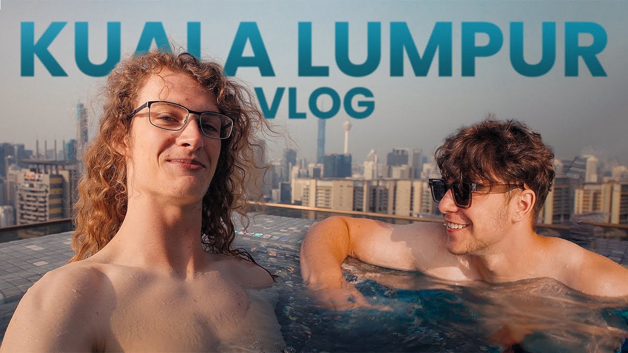 Bydlení v mrakodrapu s bazénem na střeše!? | Kuala Lumpur & Singapur vlog cz