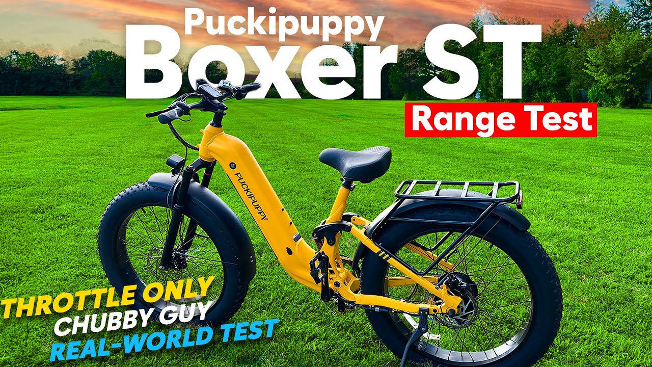 Тест на дальность Puckipuppy Boxer ST - Как далеко может зайти пухлый парень - Только дроссель - ...