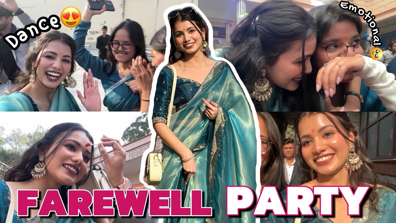 Farewell Party♥️| Mera Farewell Celebration😻|letsheatwithbeat #viral #trending #vlog #farewell 