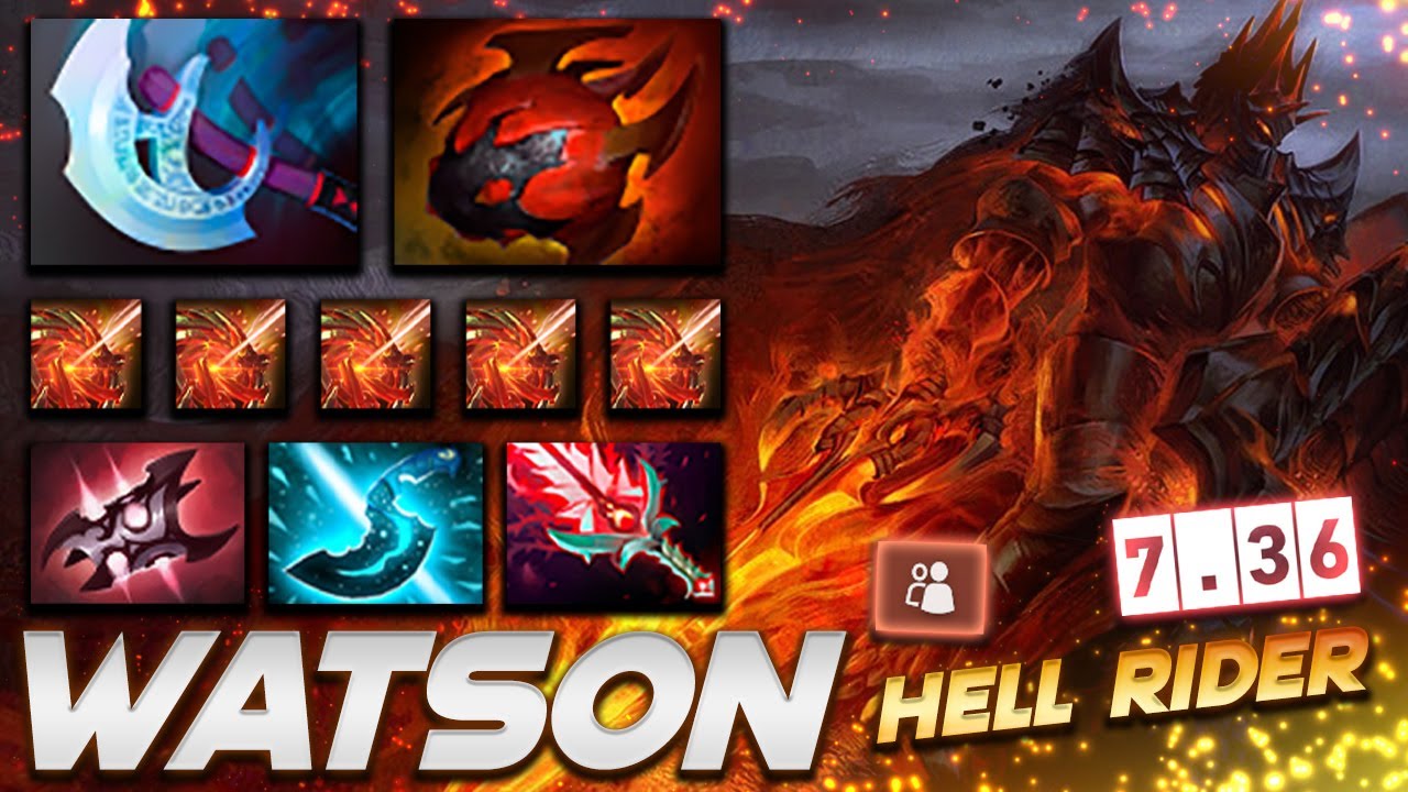 Watson Chaos Knight Hell Rider - Dota 2 Pro Gameplay [Watch & Learn]