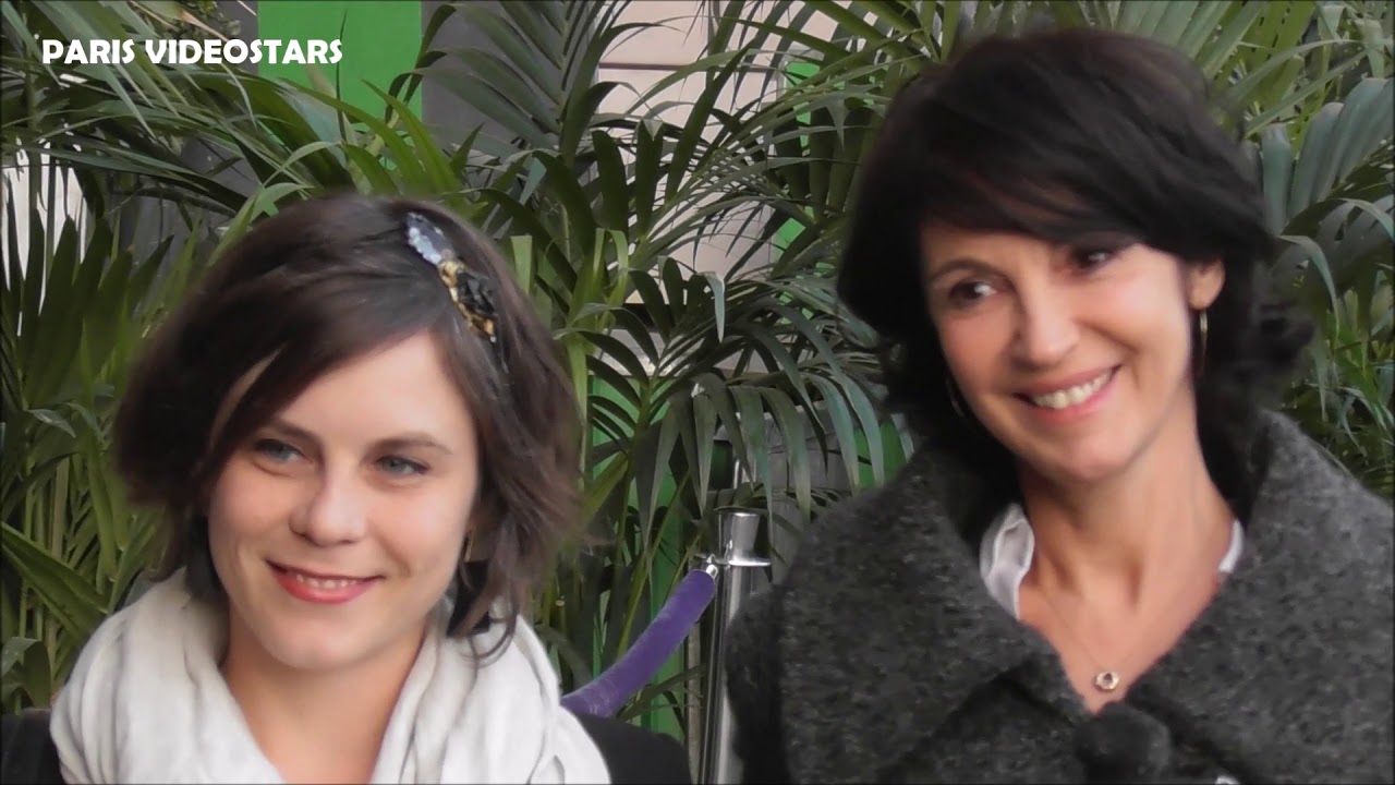 VIDEO Zabou Breitman et sa fille Anna Chalon au Diner du Cinema Paris 12 avril 2019