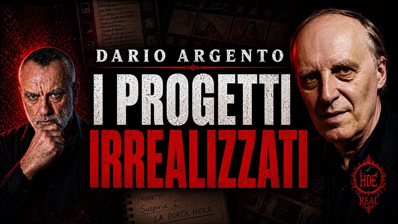 DARIO ARGENTO - I progetti irrealizzati