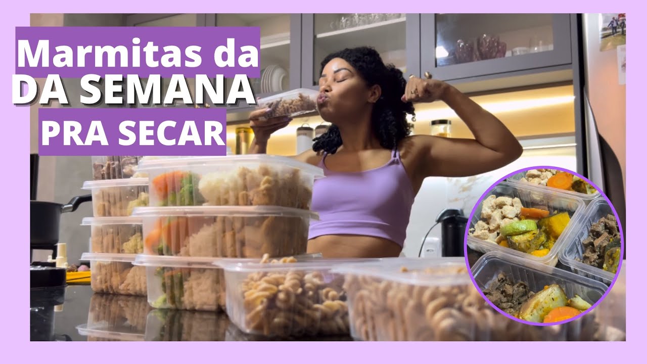 Marmitas FIT e FÁCEIS pra emagrecer gastando pouco