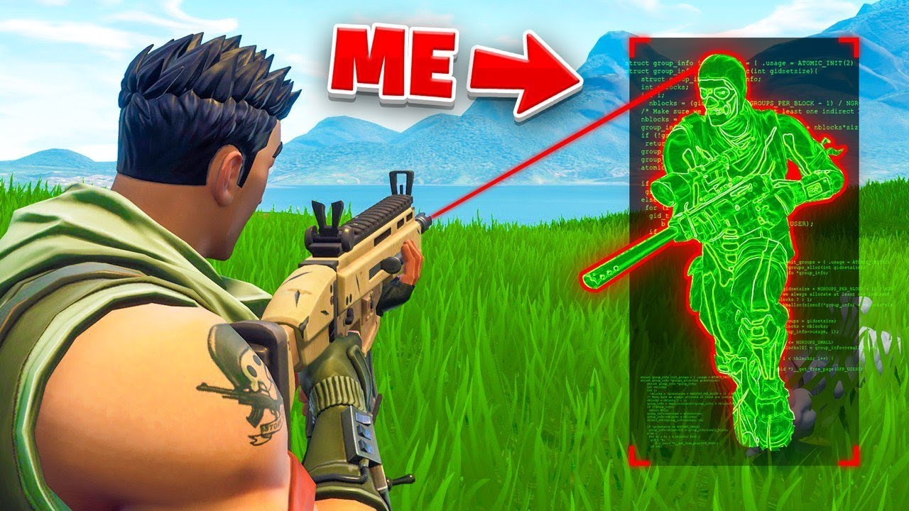 We Fought a HACKER In Fortnite!