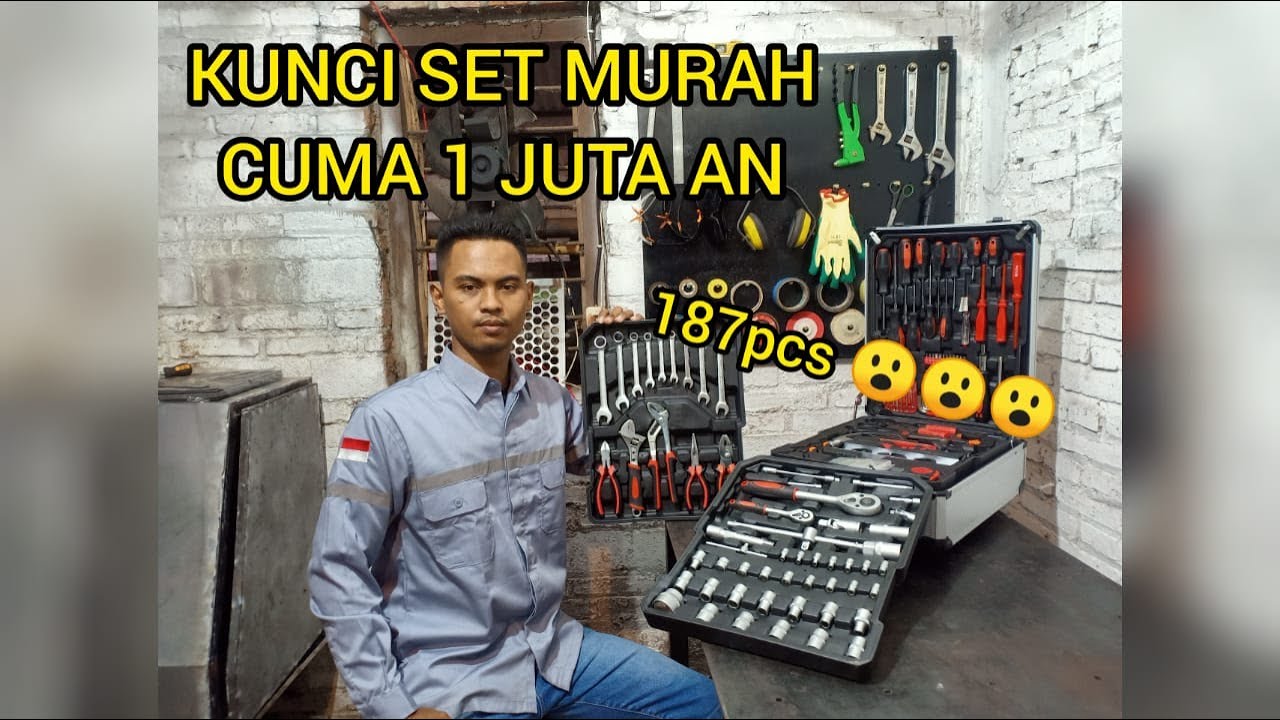 Review 187 Toolset Murah Komplit Banget