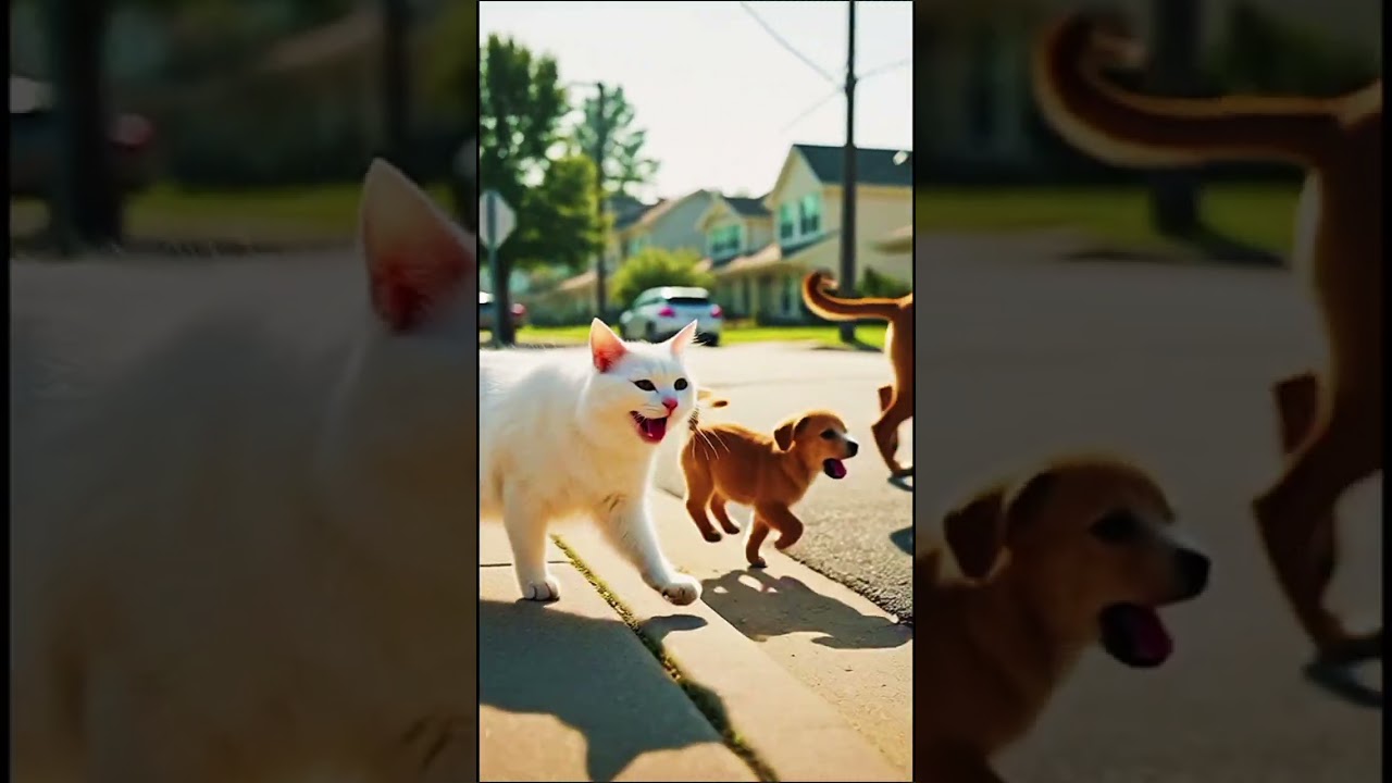 &lrm;Brave Dog Stops Kitten Thief#USAVideos&lrm;#AmericanStories&lrm;#AmericanLife&lrm;#USADogs