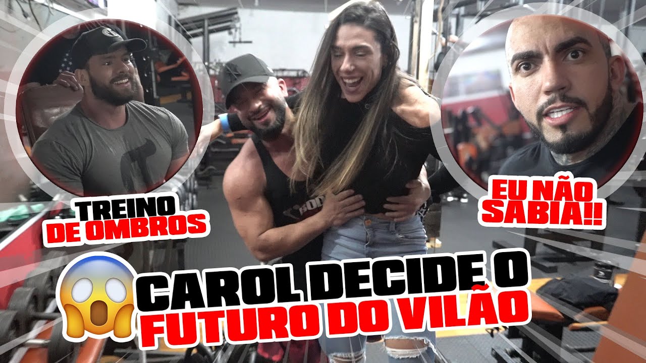 VILÃO RECEBE UM PRESENTE INESPERADO | TREINO DE OMBROS