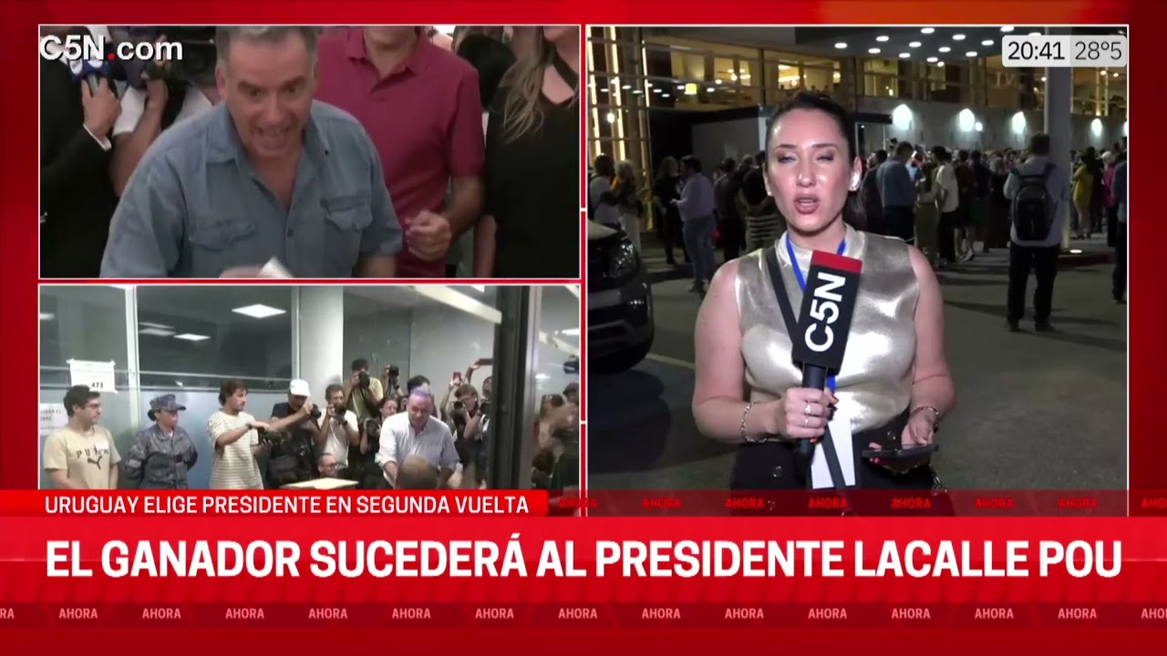 BALOTAJE en URUGUAY: se dieron a conocer los PRIMEROS RESULTADOS OFICIALES