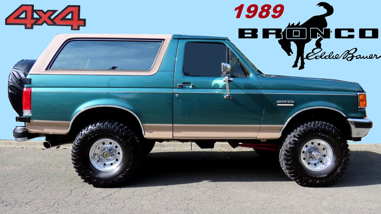 1989 Ford Bronco in Alpine Green - SOLD