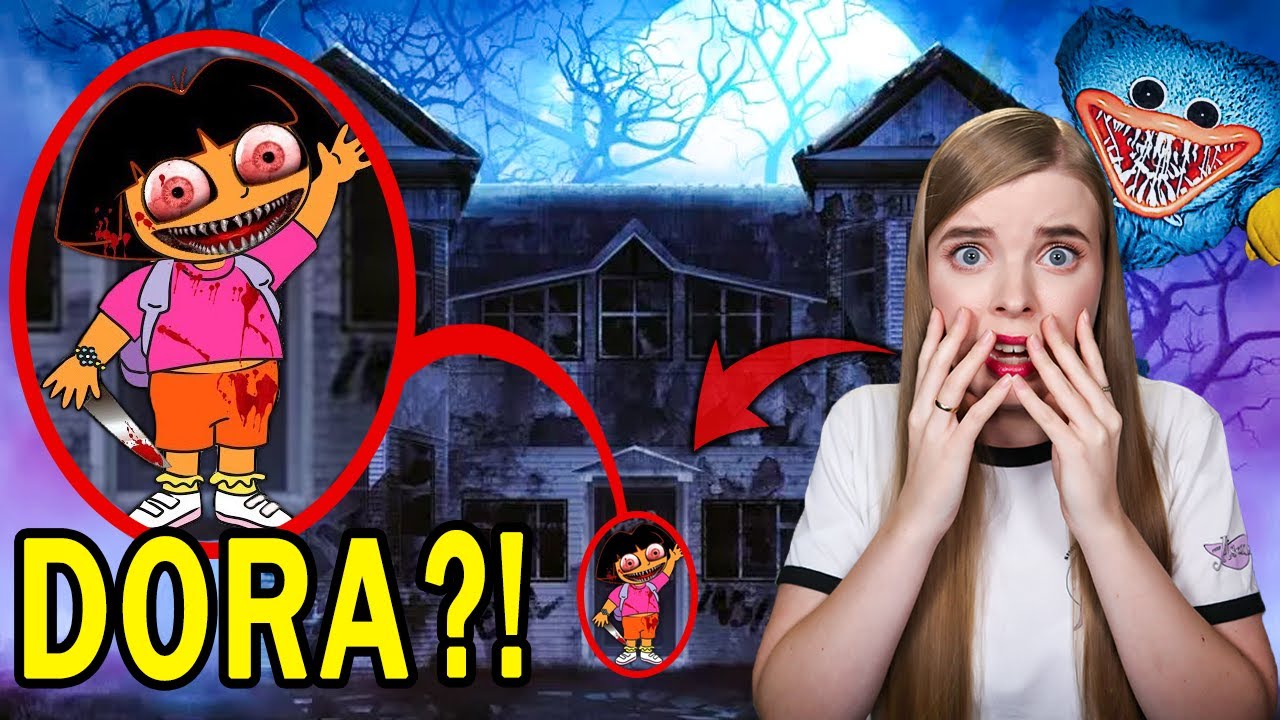 PRZERAŻAJĄCA DORA w Opuszczonym Domu 👩🏾👻  Phasmophobia #2