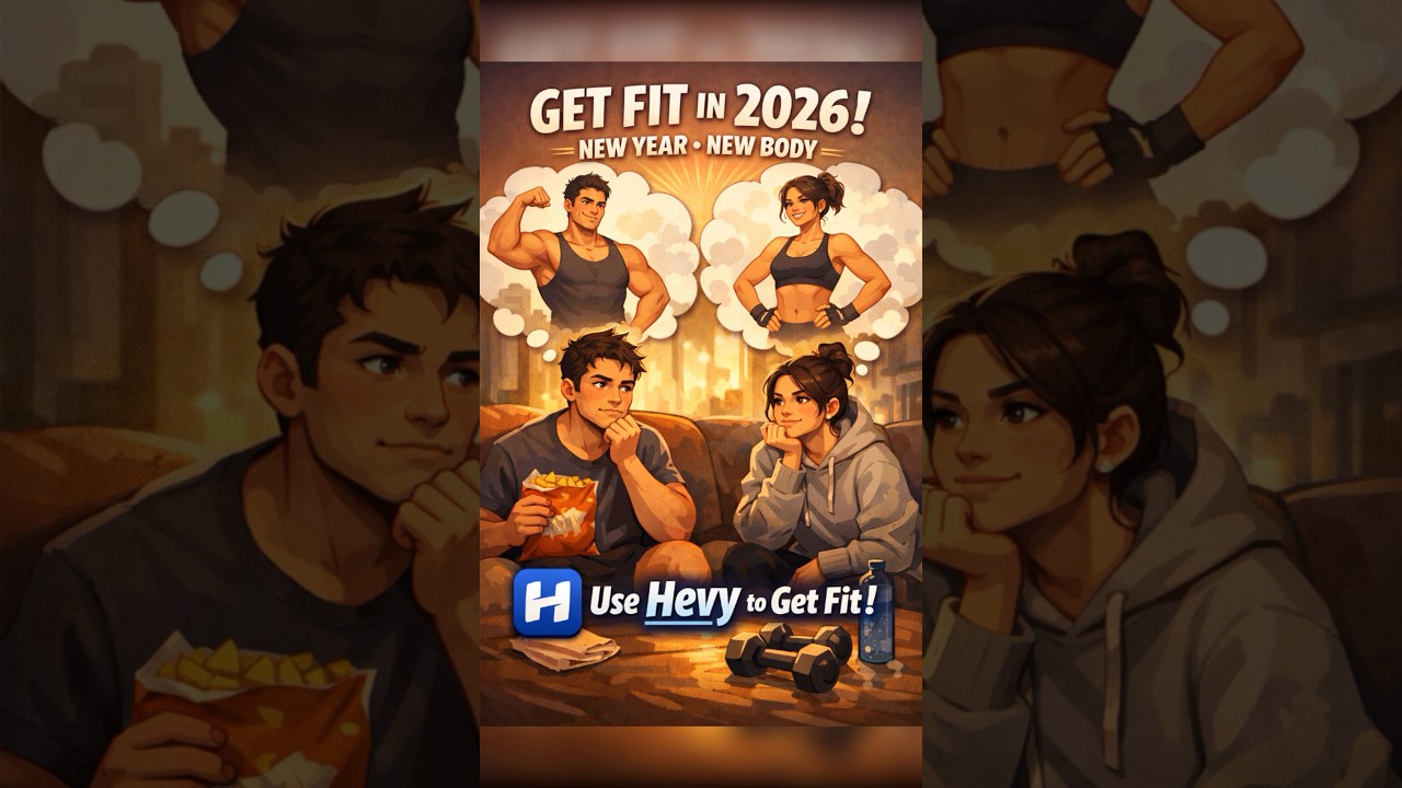 Use this app to get FIT!! - HEVY. 