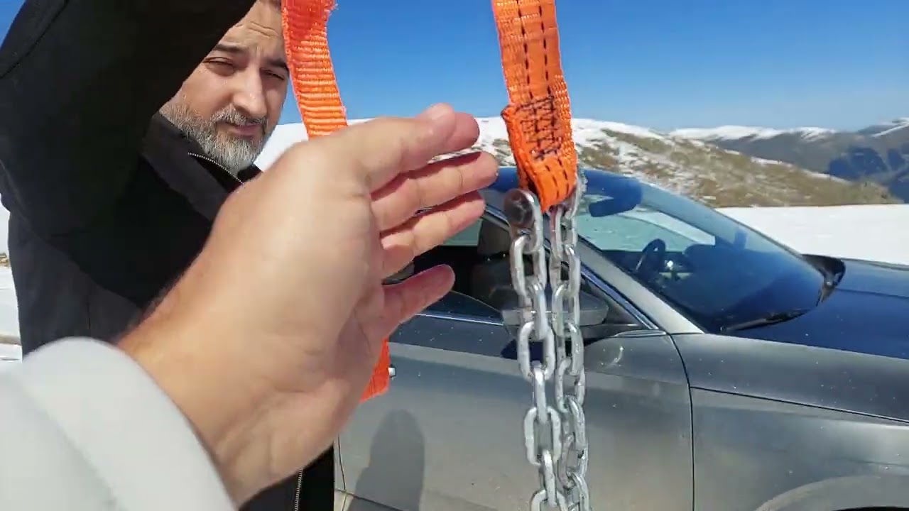 Yoldaş Kar Zincirleri 2025-2026 sezon ilk testi. Ürün Dayanım ve performans testi. 0541 779 36 15