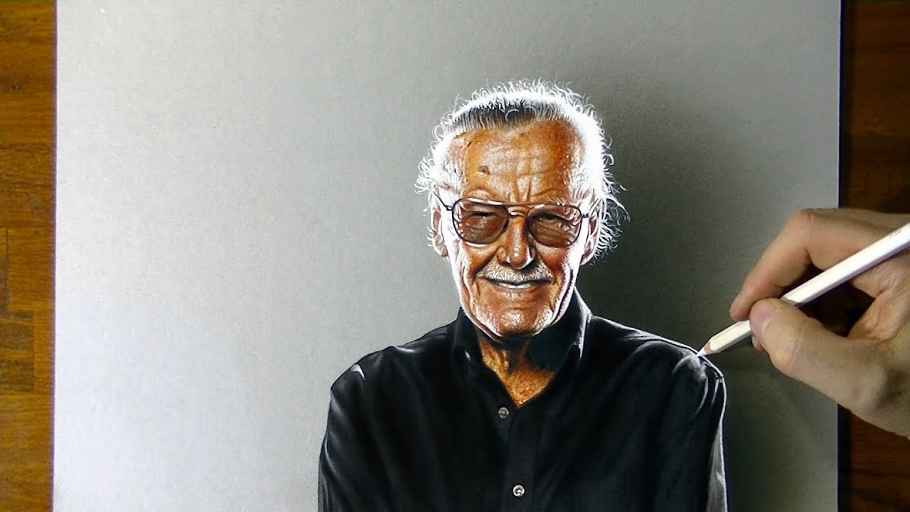 Drawing Portrait - STAN LEE