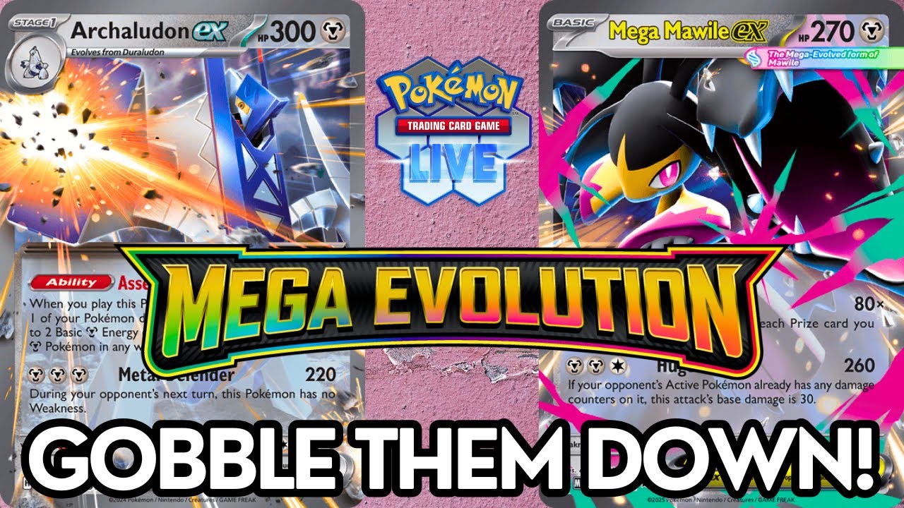 Mega Mawile ex makes metal decks more magnificent!