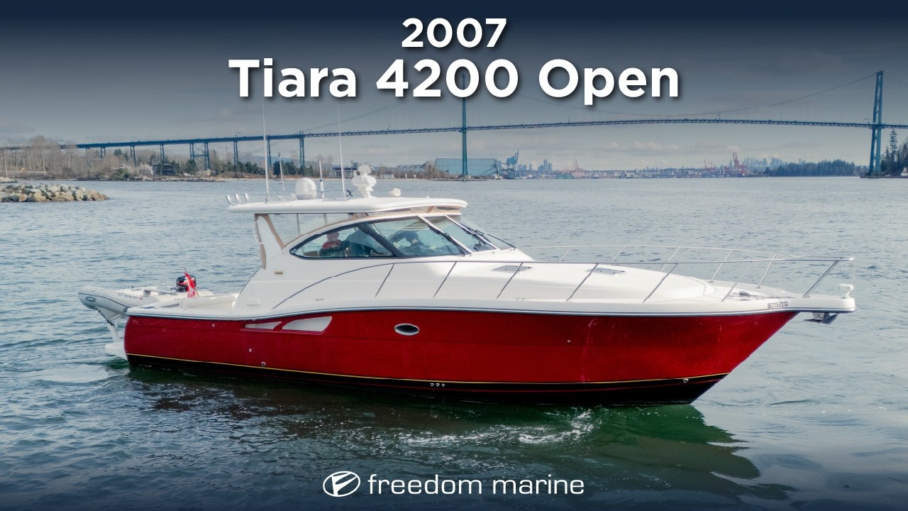 2007 Tiara 42 Open For Sale | Vancouver, BC | Yacht Tour