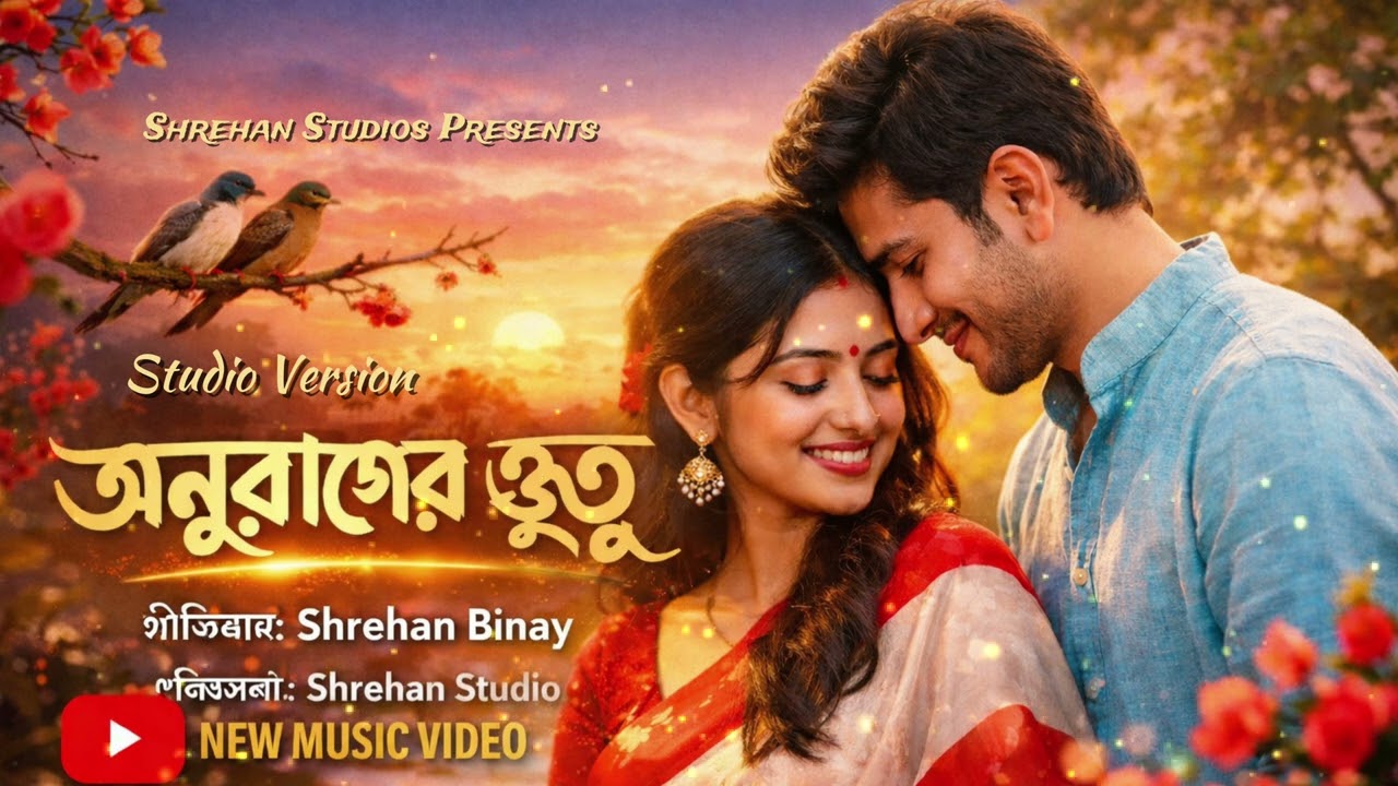 অনুরাগের ঋতু - Anurager Ritu | Studio Version | New Bengali Song 2026 | Shrehan Studios