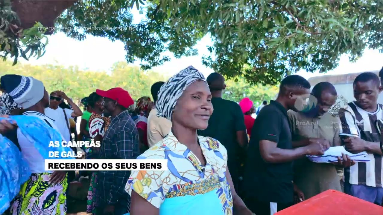 Entrega de equipamentos de trabalho - Distrito do Lago, Província do Niassa