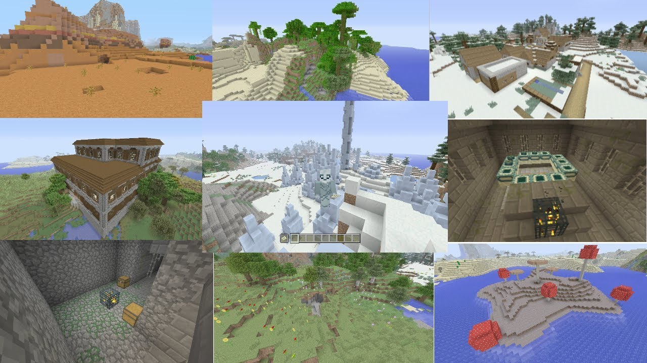 Minecraft Xbox One / PS4 Seed: The Best Ever All Biome Classic Survival Seed!